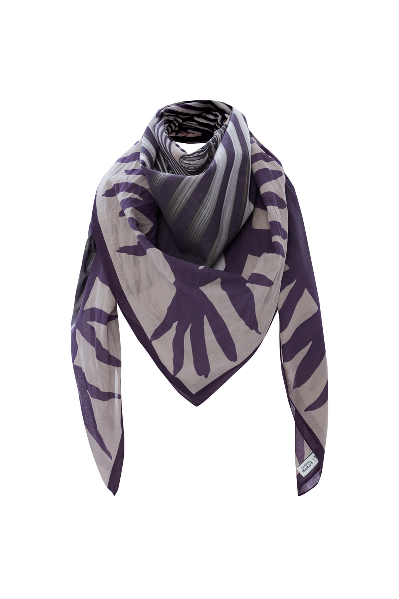 Sacred Geometry Cotton Scarf