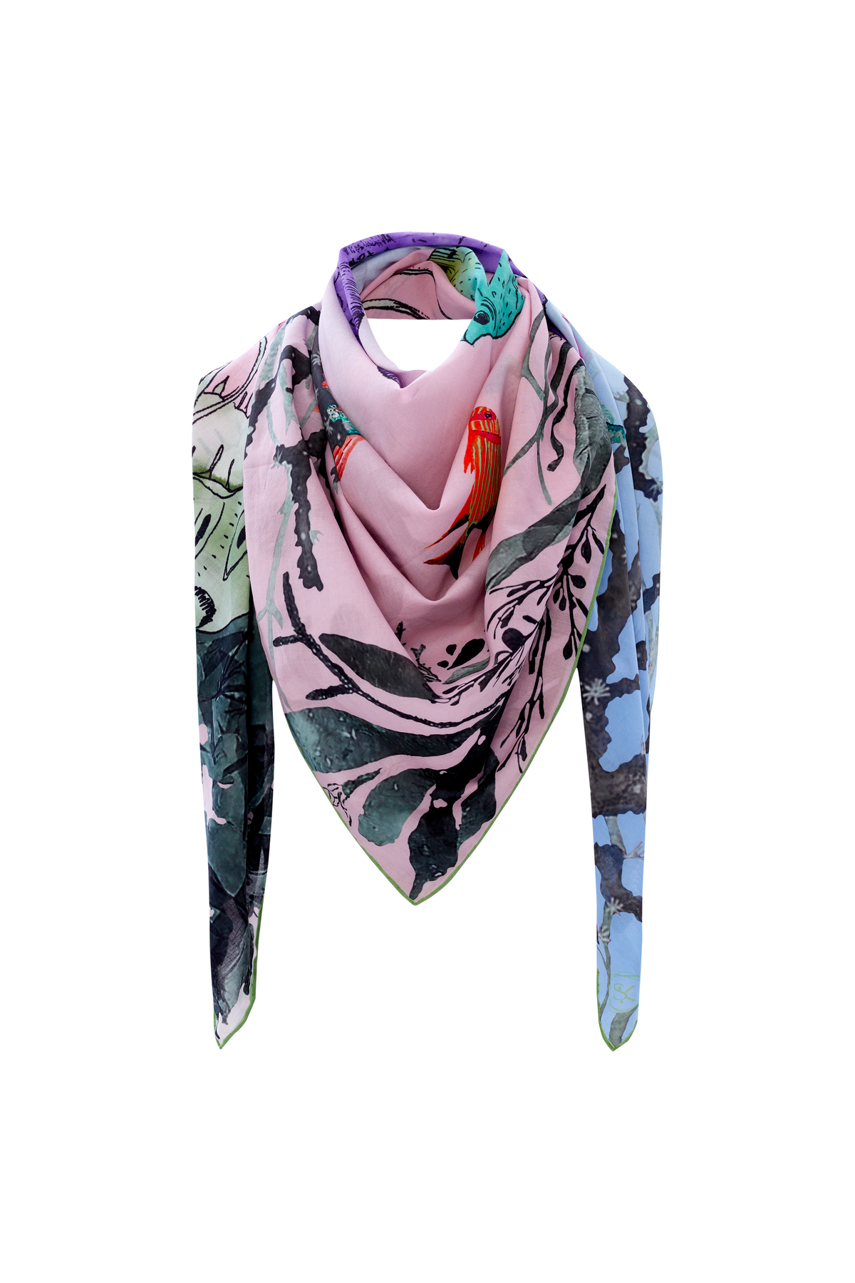 Inner Journey Cotton Scarf